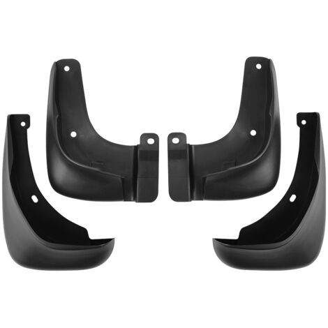 Garde-boue souples pour voitures Hyundai Elantra 2007-2010, comprenant pneus et bavettes.