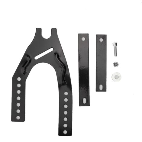 Garde-boue universel pour roue arrière de moto avec support et protection
