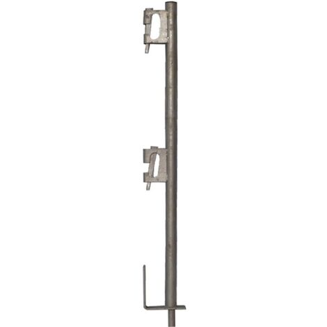 Garde-corps de protection à bloqueur galvanisé Ø 40 mm