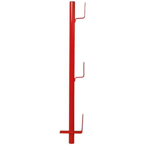 Garde-corps de protection à planche peint Ø 40 mm