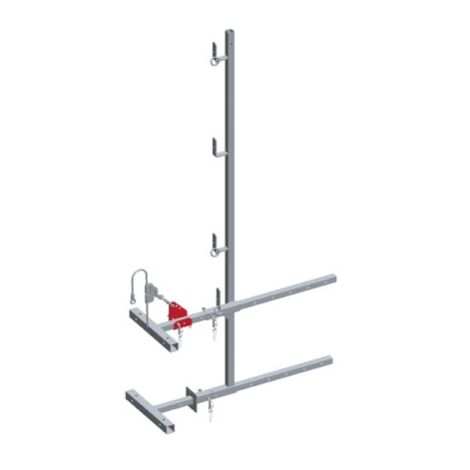Garde-corps universel avec fixation élingue avec bloqueur h 1,5m - DIMOS - 1040 mm