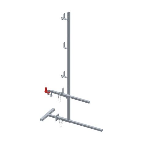 Garde-corps universel fixation réglable pour Echa-fix® ou traversée - DIMOS - 1040 mm