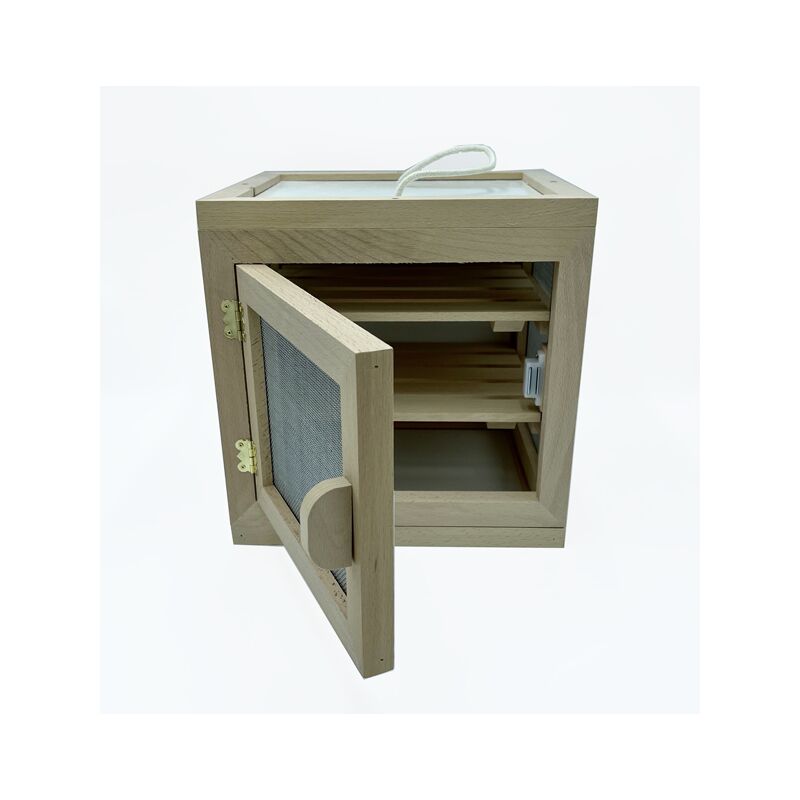QEM - Garde-Manger en bois 29cmX29cmX26cm