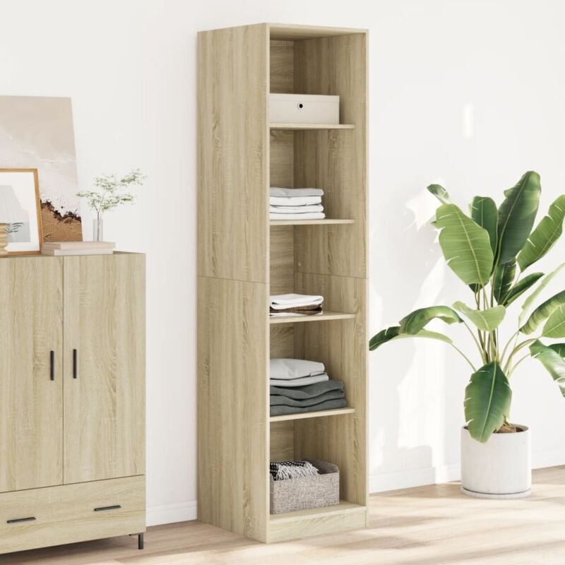 Vidaxl - Garde-robe Chêne sonoma 50x50x200 cm Bois d'ingénierie