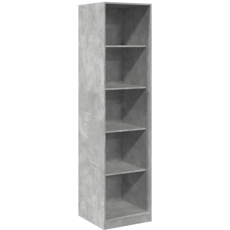 Vidaxl - Garde-robe Gris béton 50 x 50 x 200 cm Aggloméré