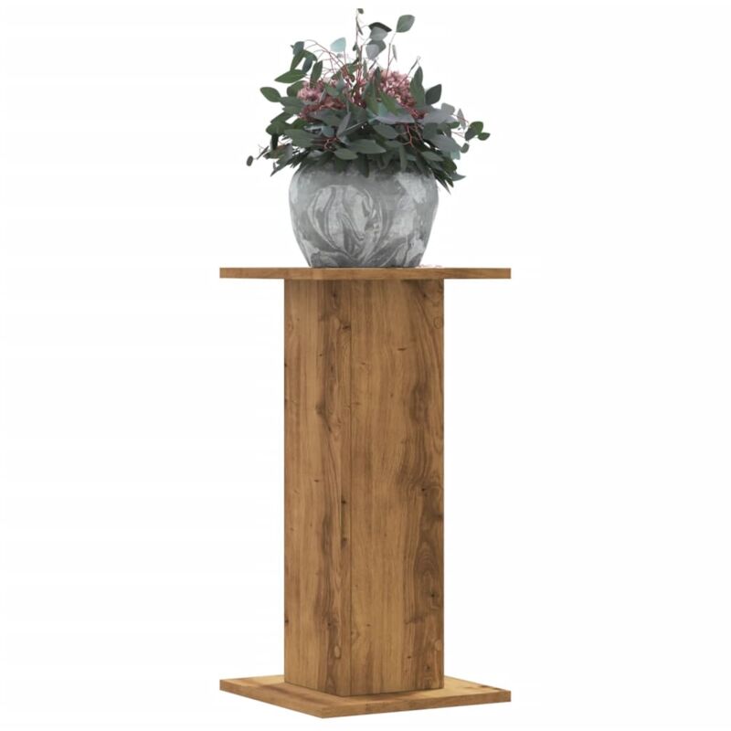 Vidaxl - Supports pour plantes 2 pcs chêne artisanal bois d'ingénierie
