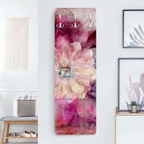 Garde robe grunge fleur - Dimension: 119cm x 39cm