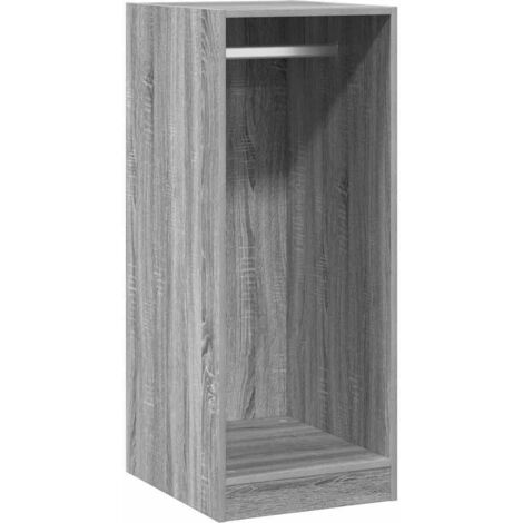 Garde-robe，Armoire sonoma gris 48x41x102 cm bois d'ingénierie CFW53947