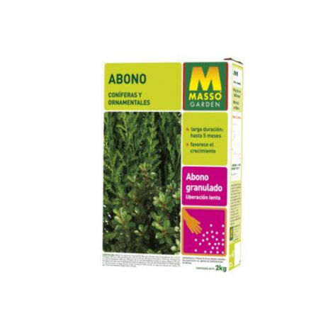 Garden abono coniferas y setos 2 kg