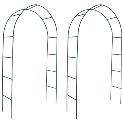Garden Arch 2 pcs Climbing Plants