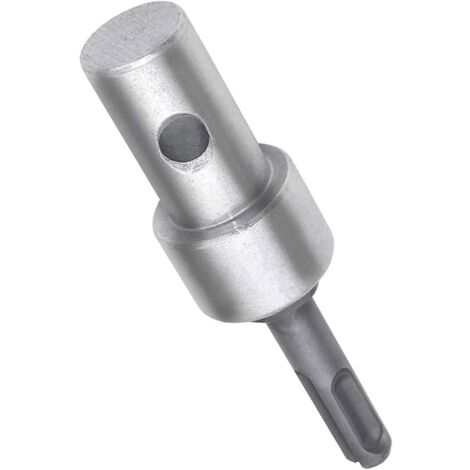Garden Auger Elektrobohrer-Adapter für kabelgebundene Bohrmaschinen und Akku-Bohrschrauber, SDS Plus Schnellspann-Gewindefutter-Rundschaft-Adapter für Schlagschrauber
