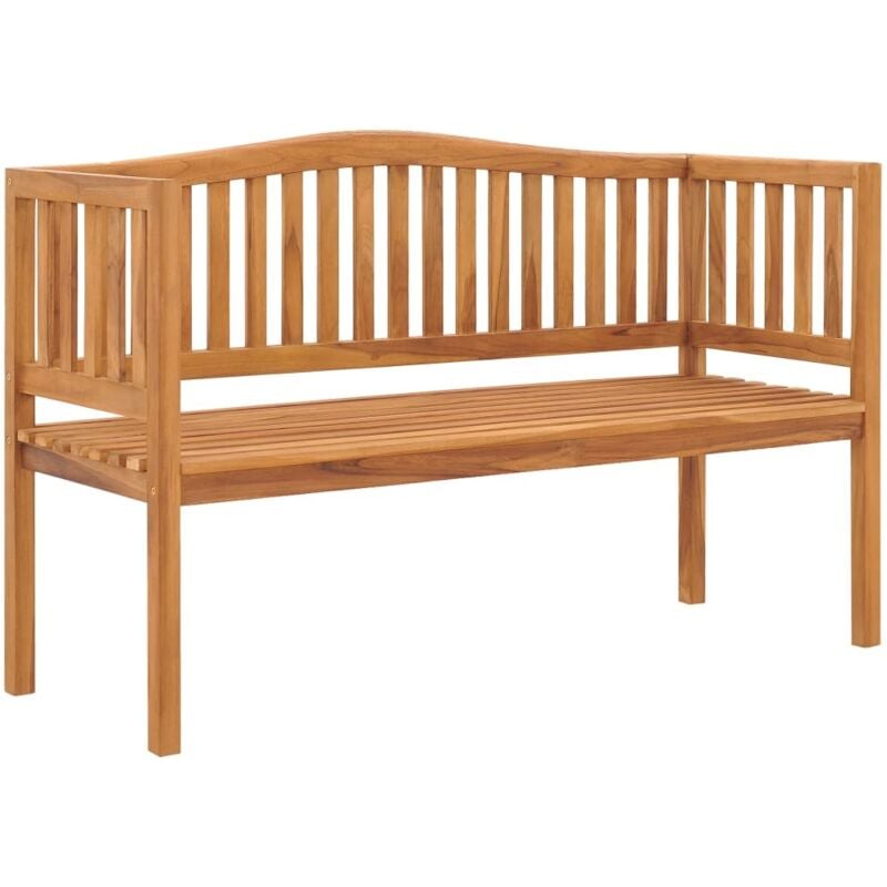 Garden Bench 150 cm Solid Teak Wood vidaXL
