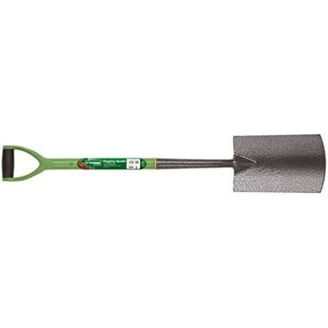 Garden Border Spade, Digging Carbon Steel Border Spade for Garden and Lawn Lightweight