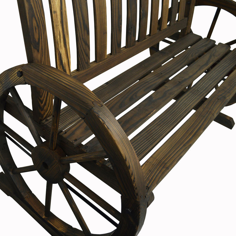 Outdoor Solid Wood Watsons Garden Cartwheel Bench 2 Seater Furniture Accessories Home - Cartwheel Garden Seat Outdoor Solid Wood Watsons Garden Cartwheel Bench 2 Seater Furniture Accessories Home - Cartwheel Garden Seat