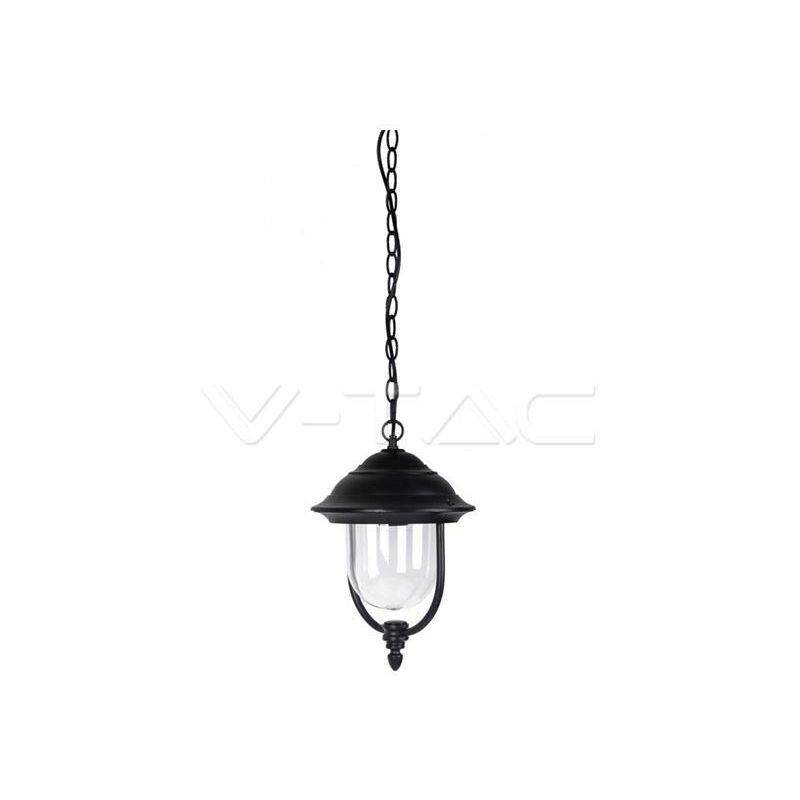 Image of Garden Ceiling Lamp 1 X E27 Nero