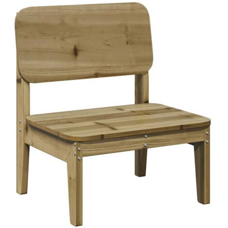 Garden Chair 60x52.5x72 cm Impregnated Wood Pine vidaXL