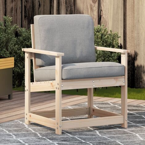 Garden Chair 62x56x77 cm Solid Wood Pine vidaXL