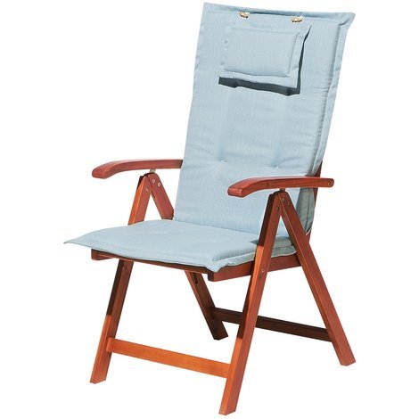 Garden Chair Cushion Blue TOSCANA