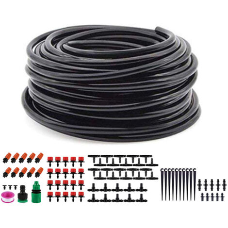 Garden Drip Irrigation System Automatic Micro Spraying Watering Kits Irrigation Atomization System 30m/1181.1in