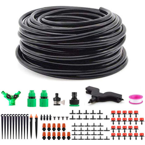 Garden Drip Irrigation System Automatic Micro Spraying Watering Kits Irrigation Atomization System 40m/1574.8in