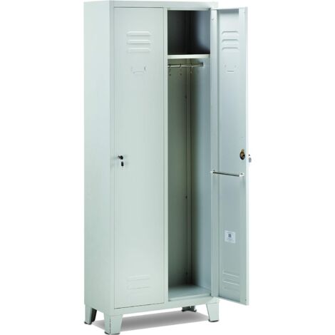 Garden Friend Armadietto spogliatoio 2 posti Misure H 180 x 33 x 68,5 cm