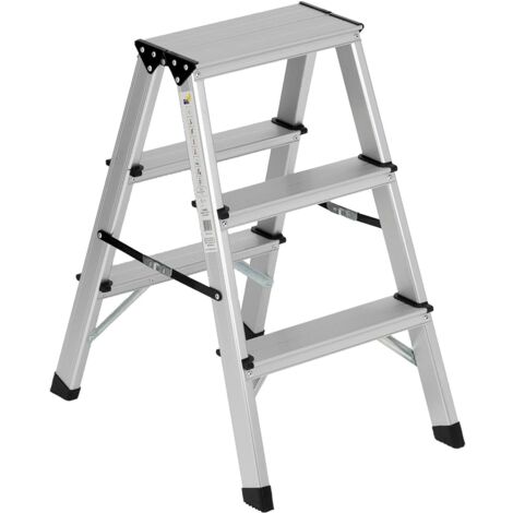 Garden Friend Everest Aluminiumhocker Doppelaufstieg max. Belastbarkeit 150 kg