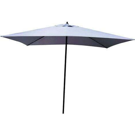 Garden Friend Schiebeschirm 2x3x2,48h m grau Stahlgestell