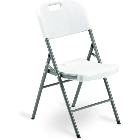 Garden Friend Sedia Horeca pieghevole 45x50x88h cm bianca