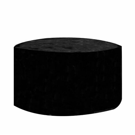 main image of "Garden Furniture Cover Round | M&W - Black"