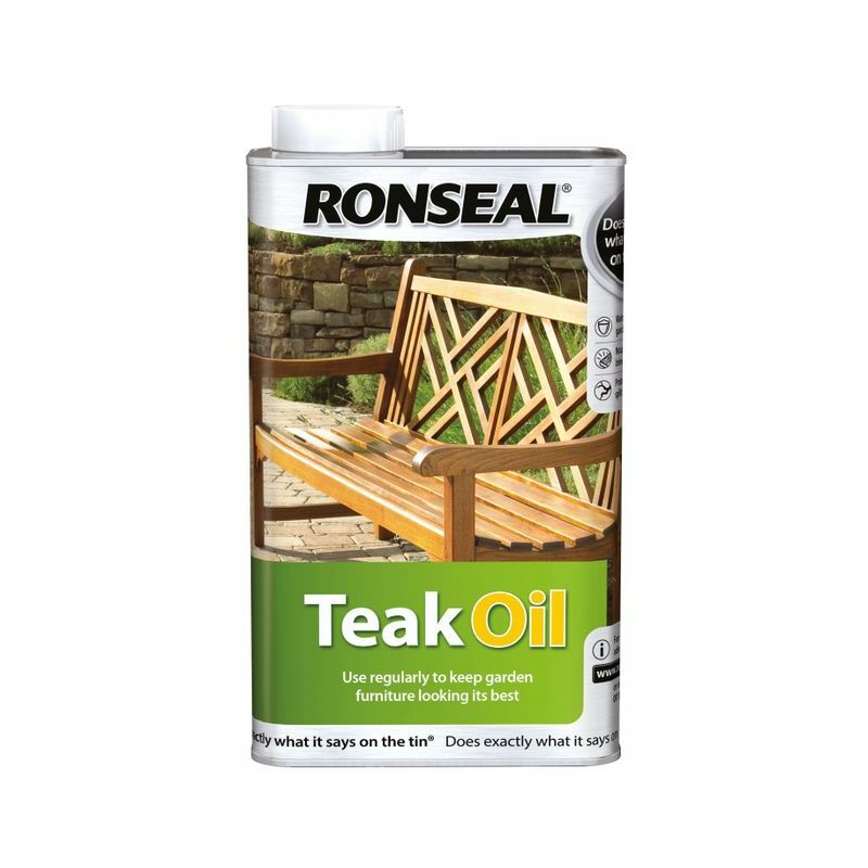 TBC - PROMO-Garden Furniture Teak Oil Can 1 litre RSLTO1L