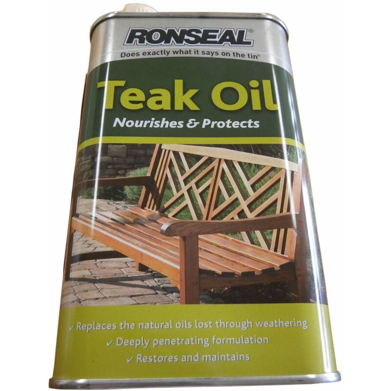 Garden Furniture Teak Oil Can 500ml RSLTO500