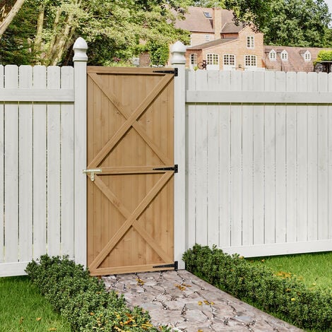 Wooden garden gates