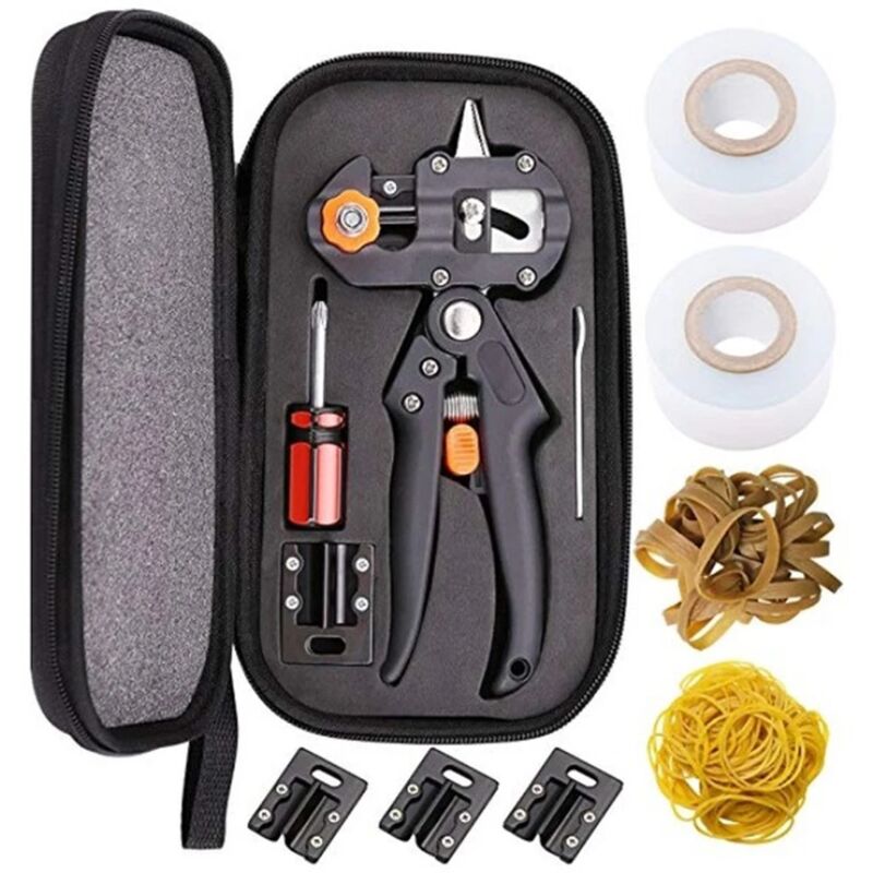 Image of Garden Grafting Tool Kit, Home Garden Grafting Tool Set, Professional Pruning Scissors