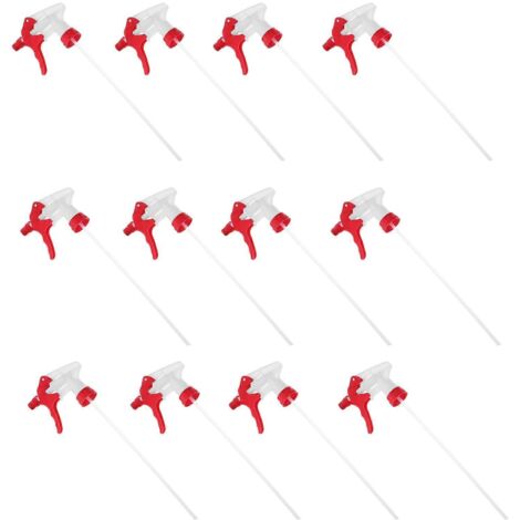 Garden Hose Nozzle 36Pcs Red Plastic Sprayer Nozzles Lightweight Portable for Garden Use
