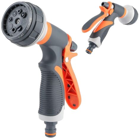 Garden Hose Nozzle with Adjustable Water Pressure, Heavy Duty Spray, Precise Flow Control for Gardening