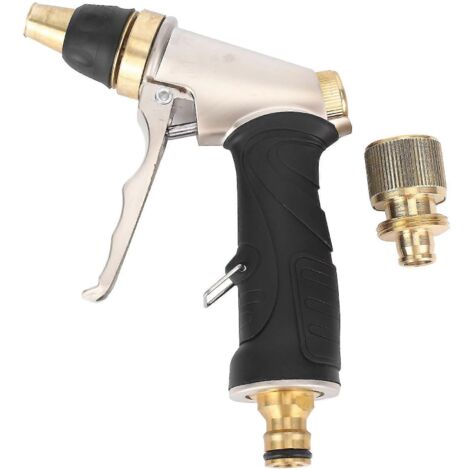 Garden Hose Nozzles Kit 4 Watering Patterns High Pressure Spray Nozzle For Garden Watering Lawn Wash