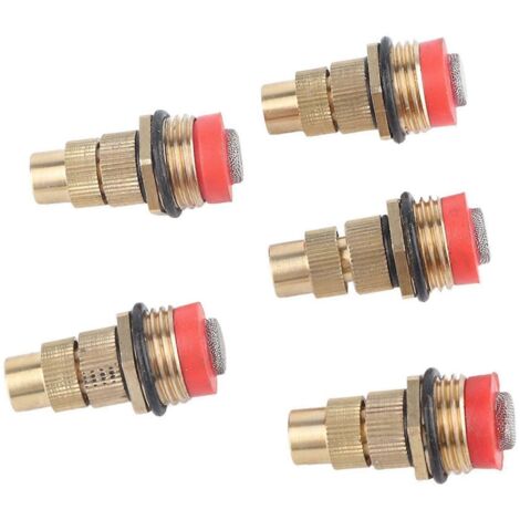 Garden Irrigation Sprinkler Misting Spray Nozzle Adjustable Watering Sprayhead G1/2''YMJJ