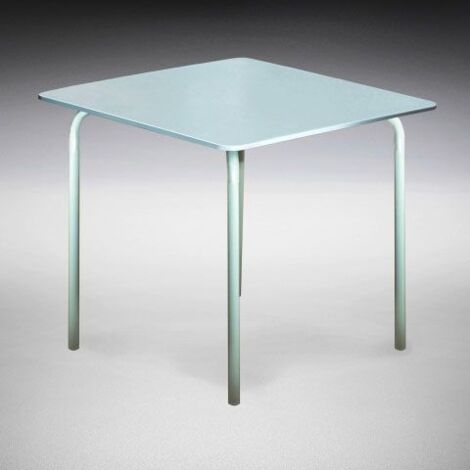 GARDEN LIFE mesa acero 80x80 cm  blanca compac 4280 , Mesa compac 80 x 80 cm 4280 blancaMesa apilable de terraza de 80 x 80 x 72 cmTablero Compac de 10mm de grosor, estruct
