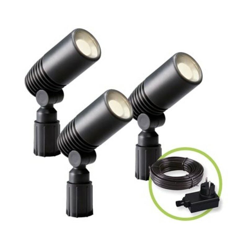 Alder set - projecteur - 12V - 120lm - 2W - 3000K - Garden Lights