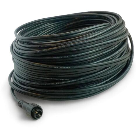 GARDEN LIGHTS FLEX CÂBLE PRINCIPAL POUR ÉCLAIRAGE EXTÉRIEUR 12 V 25 M