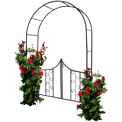 Garden Line - arceau de rose en métal - stable - 138x40x240 cm