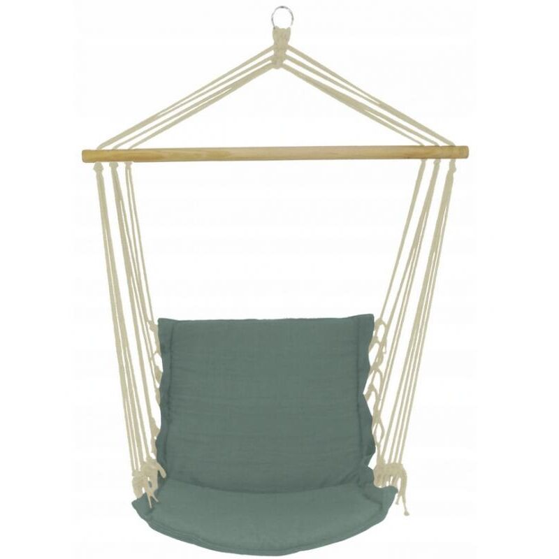 Garden Line - chaise suspendue - hamac - 60x120x130 cm - gris