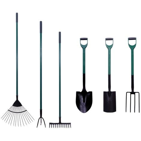 MONMOBILIERDESIGN + râteau + râteau à feuilles + griffe 3 dents