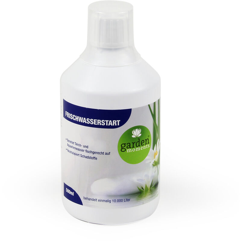 

garden moments Anti Contaminantes 500ml, tratamiento neutralizador para 10000l de agua de estanque