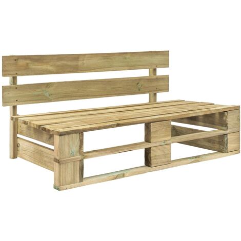 Garden Pallet Bench Wood
