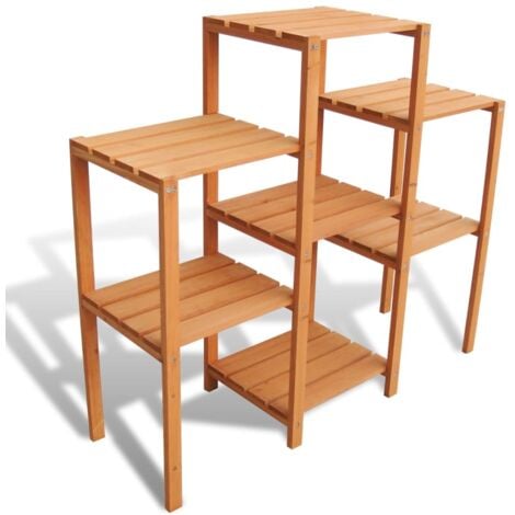 Garden Plant Stand 97x31x87 cm Solid Fir Wood vidaXL