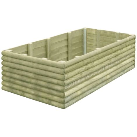 Garden Planter 150x106x48 cm FSC Impregnated Pinewood 19 mm