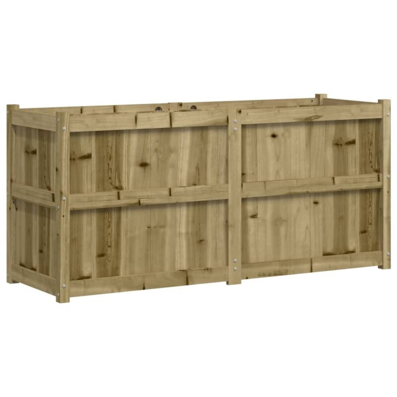 Garden Planter 150x50x70 Cm Impregnated Wood Pine Vidaxl