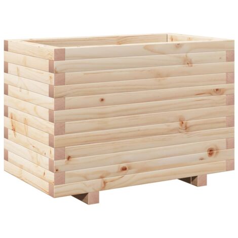 Garden Planter 70x40x49.5 cm Solid Wood Pine vidaXL