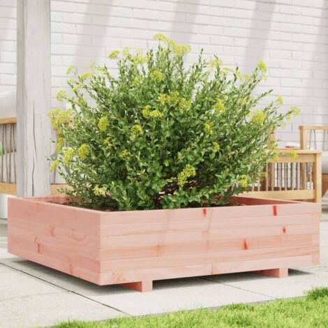 Garden Planter 90x90x26.5 cm Solid Wood Douglas vidaXL
